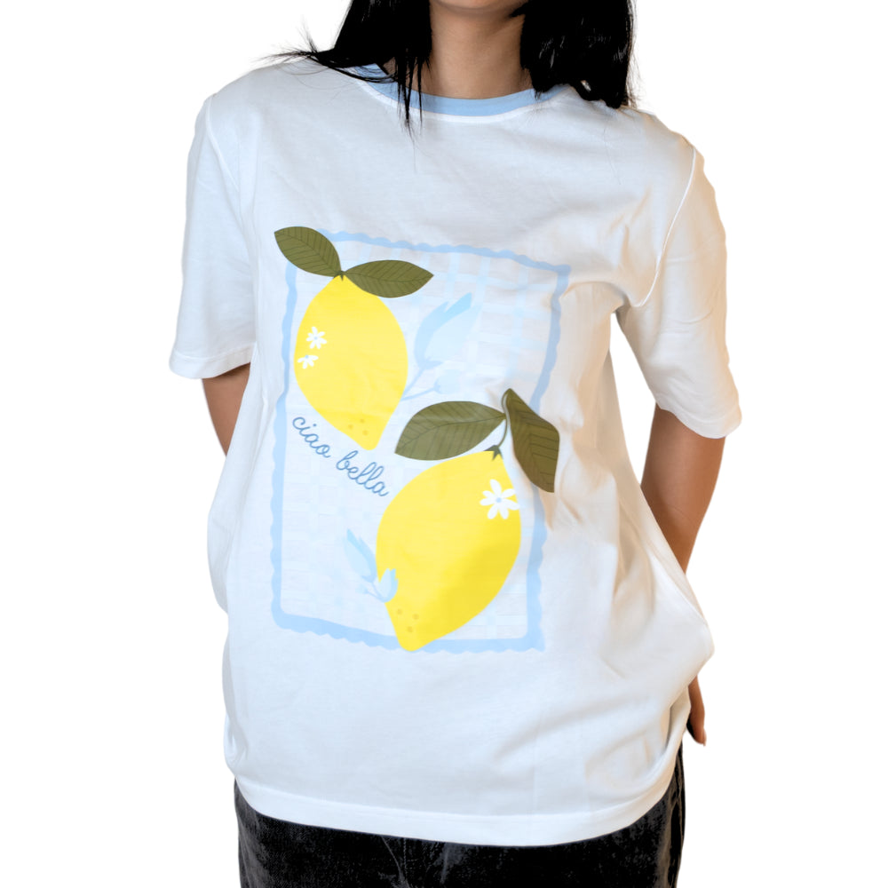 K&Co T-Shirt Size Large - LEMON